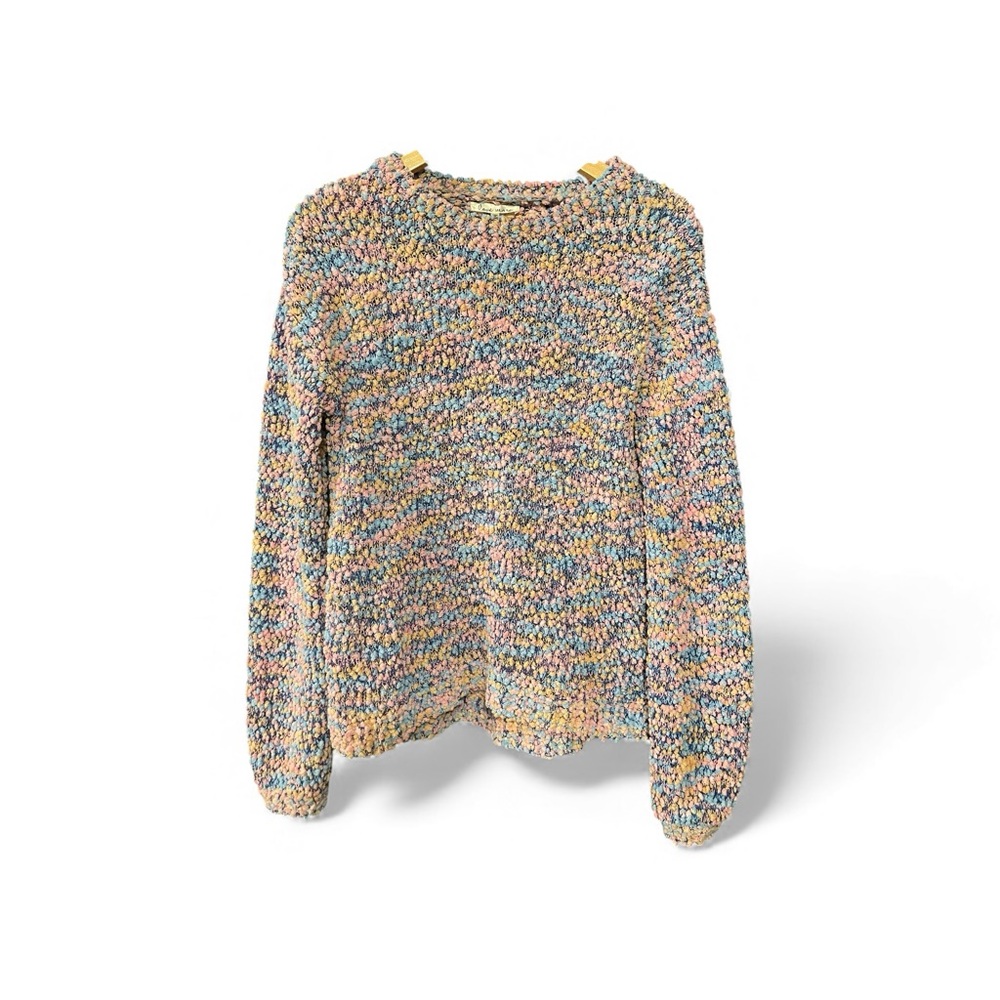 Cozy Multicolor Popcorn Sweater - Picture 2 of 3